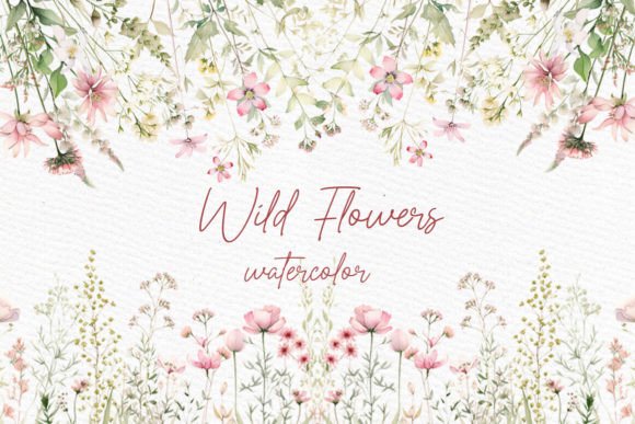 Download Wild Flowers Clipart Field Meadow Flower - Premium Resources
